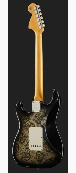 Fender 68 Strat Relic Black Paisley, yksityiskohta 3