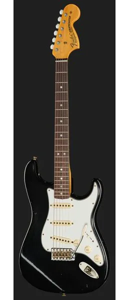 Fender 69 Strat Black JM Relic, yksityiskohta 2