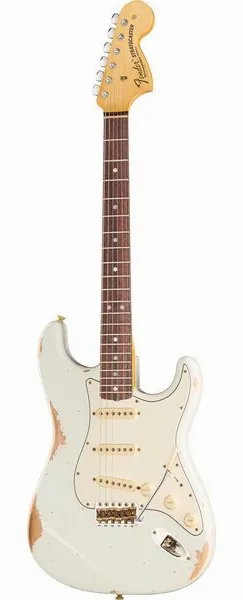 Fender 69 Strat OLW Relic edestä