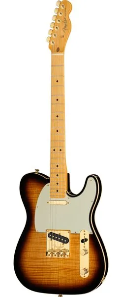 Fender 75th Anniv Am Pro II Tele 2CSB edestä