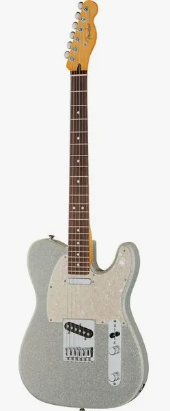 Fender 75th Anniv Player II Tele DDS edestä
