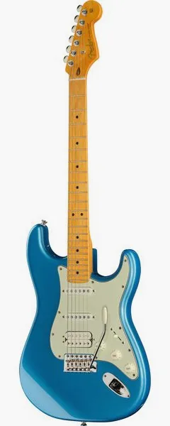 Fender Am Pro Clsc Strat HSS MN FLPB edestä