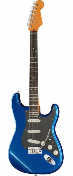Fender Am Ultra II Strat EB NBL edestä