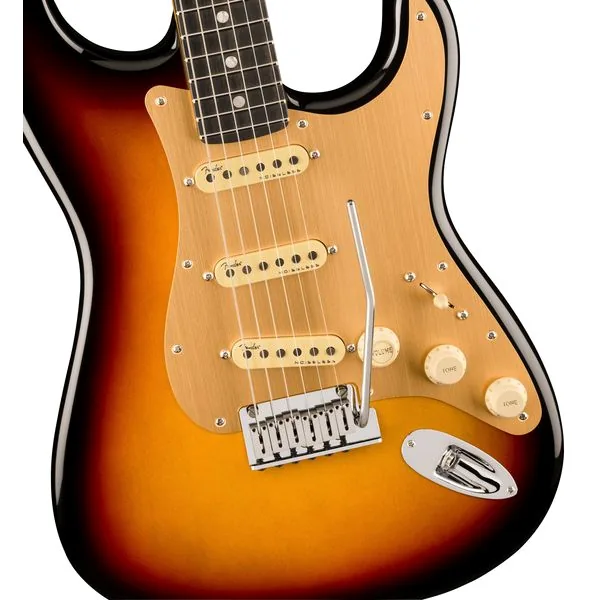 Fender Am Ultra II Strat EB UBST, yksityiskohta 3