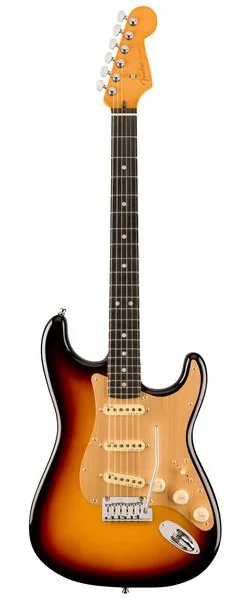 Fender Am Ultra II Strat EB UBST edestä