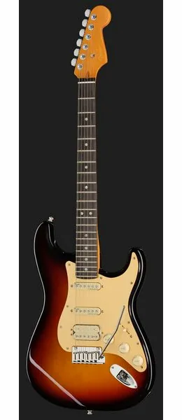 Fender Am Ultra II Strat HSS EB UBST, yksityiskohta 2