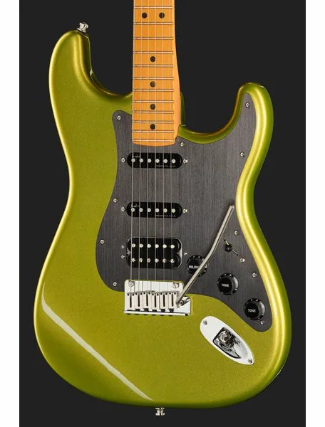 Fender Am Ultra II Strat HSS MN SFL, yksityiskohta 4