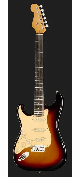 Fender Am Ultra II Strat LH EB UBST, yksityiskohta 2