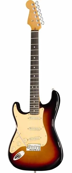 Fender Am Ultra II Strat LH EB UBST edestä
