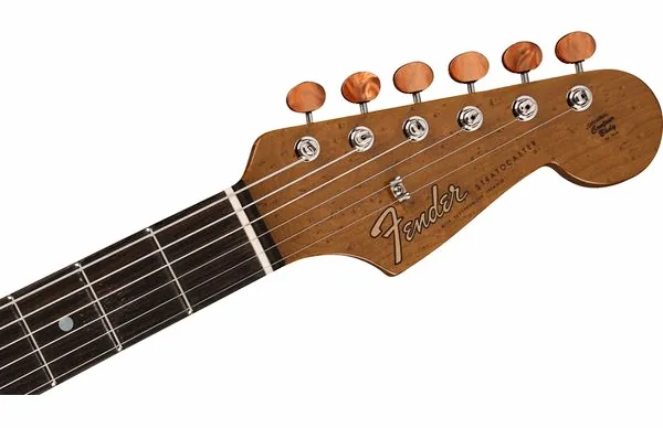 Fender Artisan Koa Thinline Strat AN, yksityiskohta 5