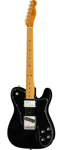 Fender AV II 77 TELE CUSTOM MN BLK edestä