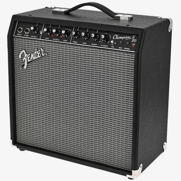 Fender Champion II 50 edestä