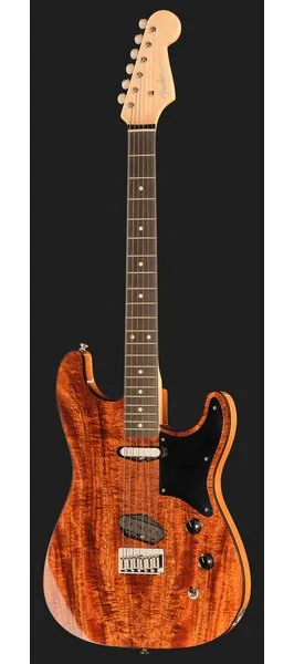 Fender Custom Flame Koa Strat MBKM, yksityiskohta 2