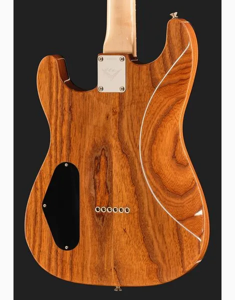 Fender Custom Flame Koa Strat MBKM, yksityiskohta 5