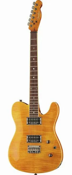 Fender Custom Telecaster FMT HH AM IL edestä