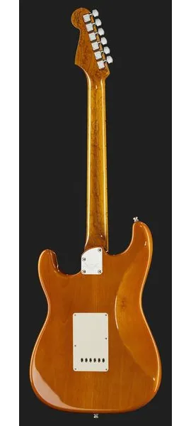 Fender Elite Strat MN QMT Tiger Eye, yksityiskohta 3