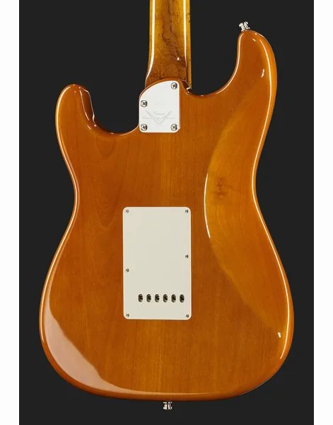Fender Elite Strat MN QMT Tiger Eye, yksityiskohta 5