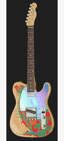 Fender Jimmy Page Telecaster RW NAT, yksityiskohta 2