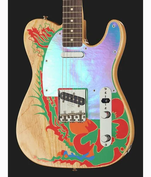 Fender Jimmy Page Telecaster RW NAT, yksityiskohta 4