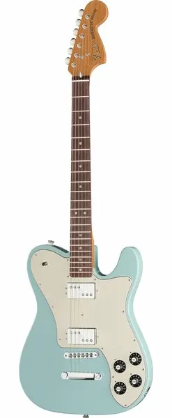 Fender Kingfish Delta Day Tele DNB edestä