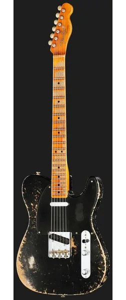 Fender LTD 52 Tele Aged Black SHRelic, yksityiskohta 2