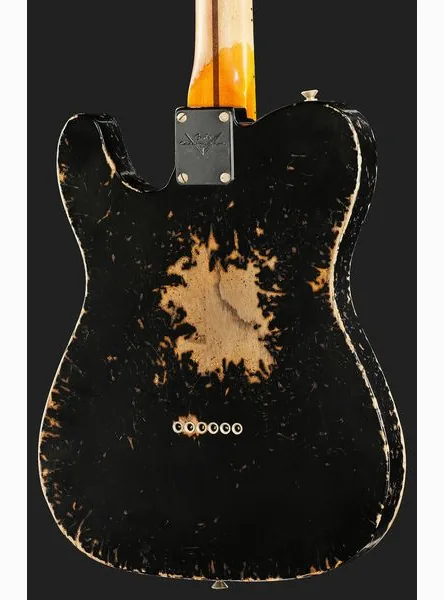 Fender LTD 52 Tele Aged Black SHRelic, yksityiskohta 5
