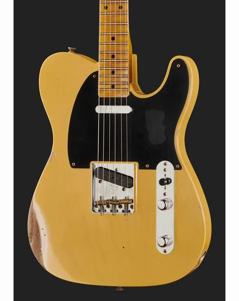 Fender 53 TELE Relic AN Blonde, yksityiskohta 4