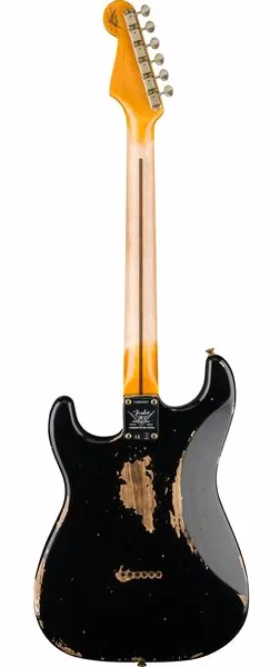 Fender LTD 54 Strat HR Aged Black, yksityiskohta 2
