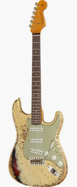 Fender LTD 61 Strat SHR VWo3CSB edestä