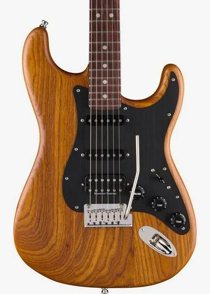 Fender LTD Am Ultra Strat NAT HSS, yksityiskohta 3