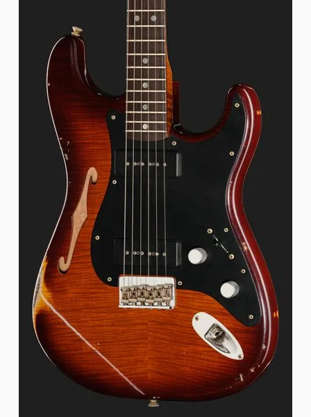 Fender LTD Artisan P90 Strat AVB, yksityiskohta 4