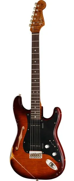 Fender LTD Artisan P90 Strat AVB edestä