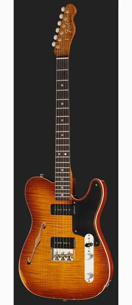 Fender LTD Artisan Tele Thinline P90, yksityiskohta 2