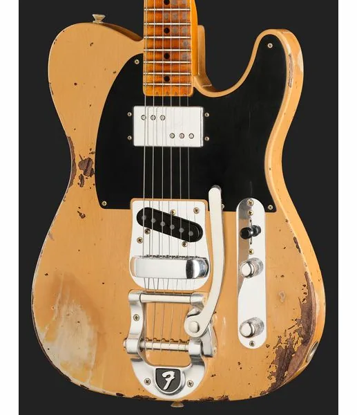 Fender LTD Blackguard Cunife Tele NBL, yksityiskohta 4