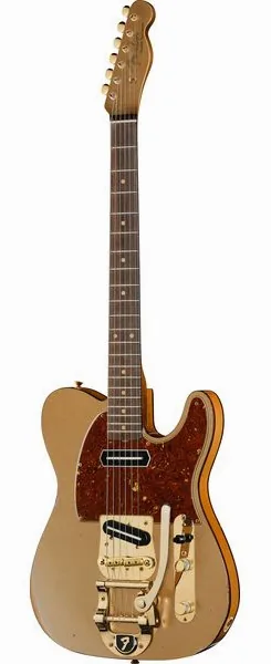 Fender LTD Bow Tie Tele Bigsby AFG edestä