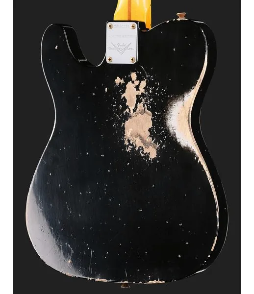 Fender LTD CuNife Tele HR Aged Black, yksityiskohta 5