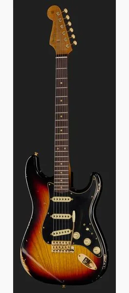 Fender LTD Custom '62 Strat RL BSB, yksityiskohta 2
