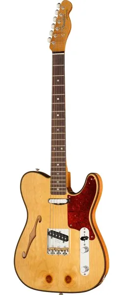 Fender LTD Knotty Tele NOS Aged AN edestä