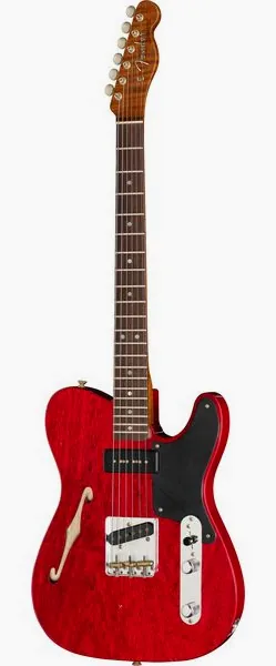 Fender LTD P90 Korina Tele Jmr ACT edestä