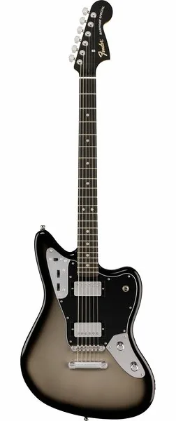 Fender LTD Player Fusion Jag Bari SLV edestä