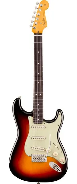 Fender LTD Pro Clsc Silent Strat 3CSB edestä