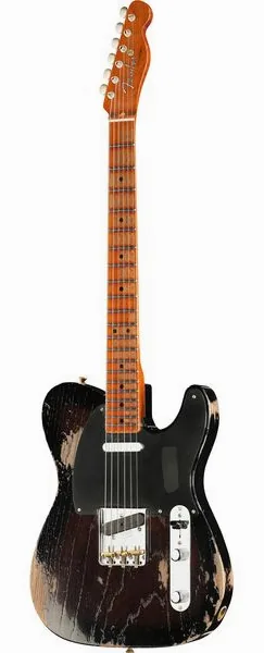 Fender LTD Roasted Reverse 50s Tele B edestä