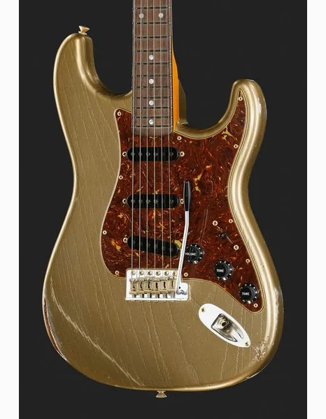 Fender LTD Roasted Strat Relic SG, yksityiskohta 4
