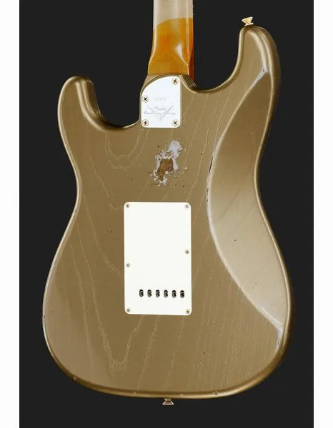Fender LTD Roasted Strat Relic SG, yksityiskohta 5