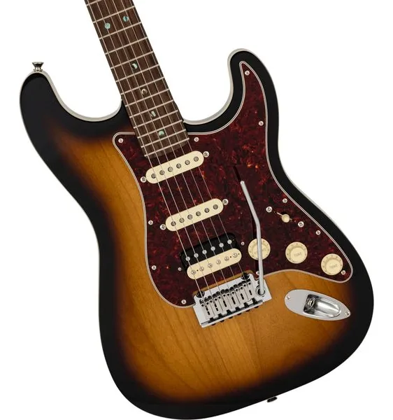 Fender MIJ Act Modern Strat HSS 2TS, yksityiskohta 3