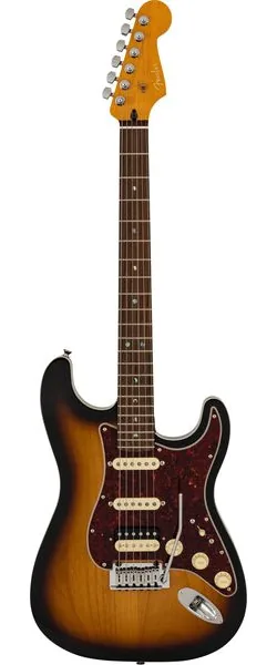Fender MIJ Act Modern Strat HSS 2TS edestä
