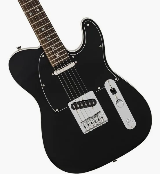 Fender MIJ Active Modern Tele RW BLK, yksityiskohta 3