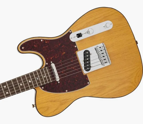 Fender MIJ Active Modern Tele RW VNT, yksityiskohta 4