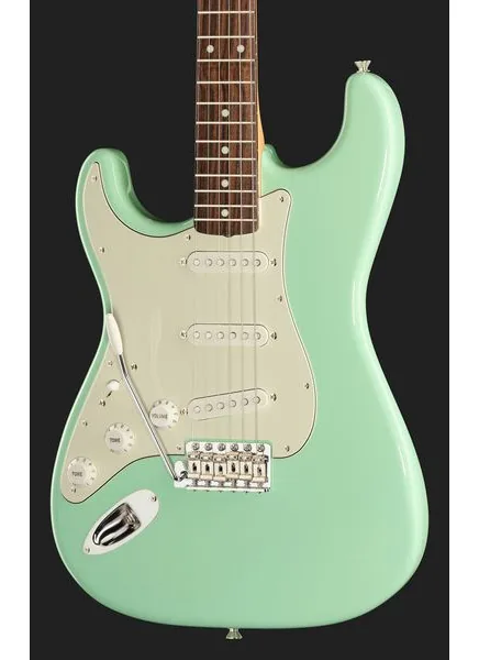 Fender MIJ Trad 60s Strat LH RW SFG, yksityiskohta 4