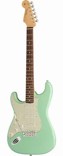 Fender MIJ Trad 60s Strat LH RW SFG edestä